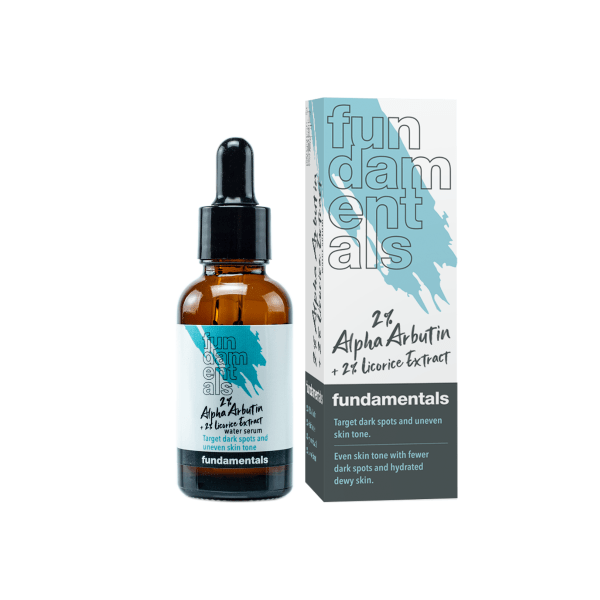 Fundamentals 2% Alpha Arbutin + 2% Licorice Extract serum