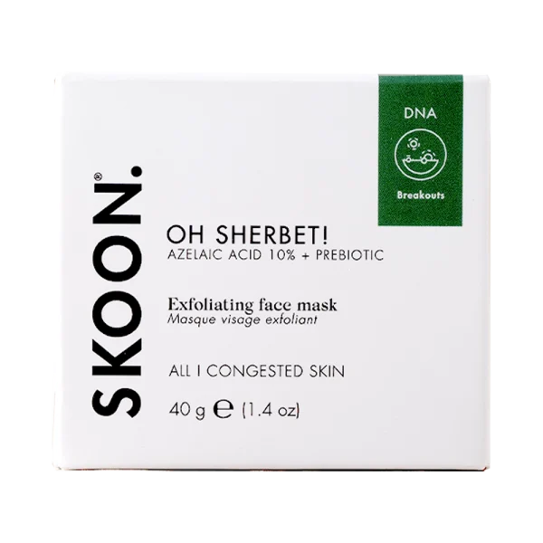 Skoon Skincare Oh Sherbet! Azeliac Acid % Exfoliating Mask