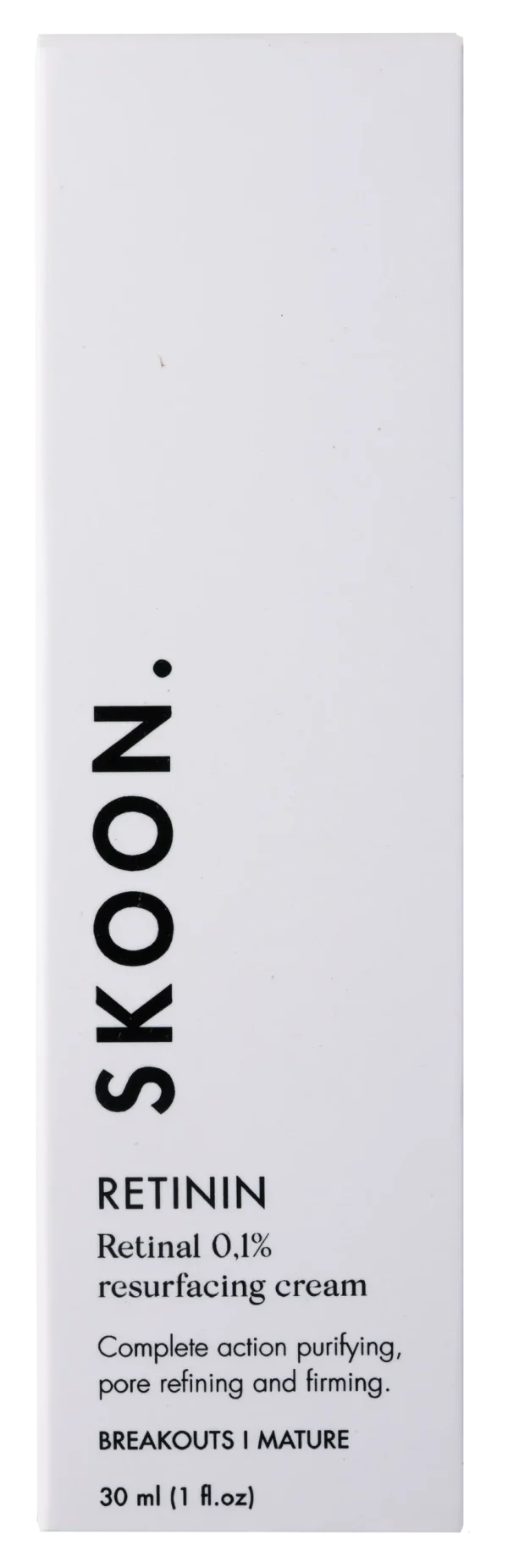 Skoon Skincare Retinin Retinol 0.1% resurfacing cream