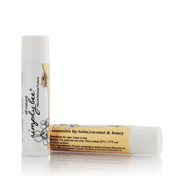 Simply Bee Skincare Sunscreen lip balm stick