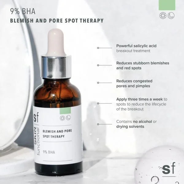 Skin Functional Blemish and Pore Spot Therapy | 9% BHA