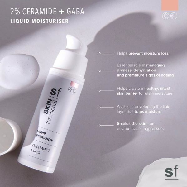 Skin Functional Liquid Moisturiser | 2% Ceramide + Gaba