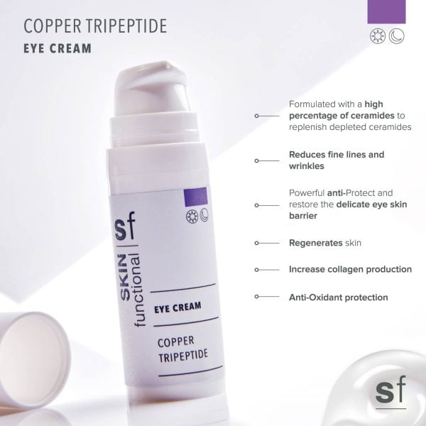 Skin Functional Eye Cream | Copper Tripeptide