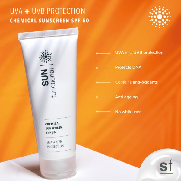 Skin Functional Chemical Sunscreen SPF 50