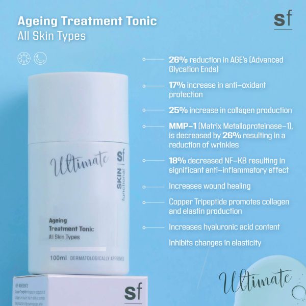 Skin Functional Ultimate Aging Treatment Tonic All Skin Types