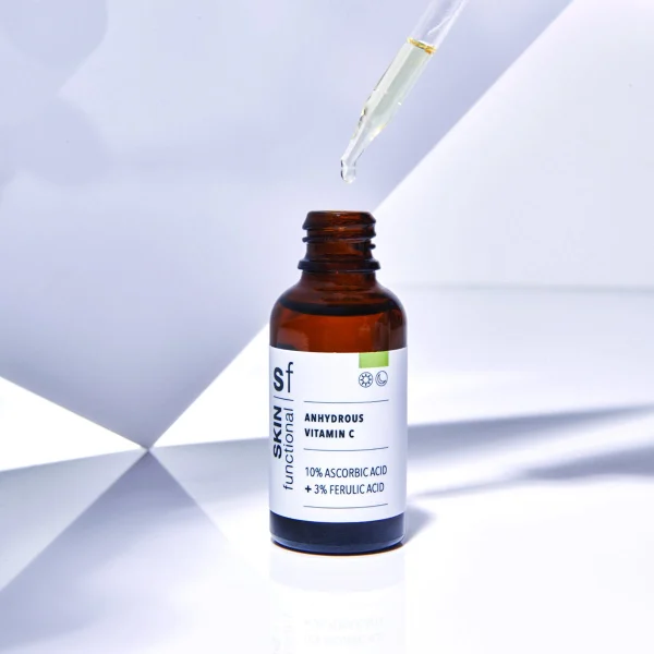 Skin Functional Anhydrous Vitamin C | 10% Ascorbic Acid + 3% Ferulic Acid