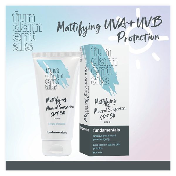 Fundamentals Mattifying Mineral Sunscreen SPF50 cream