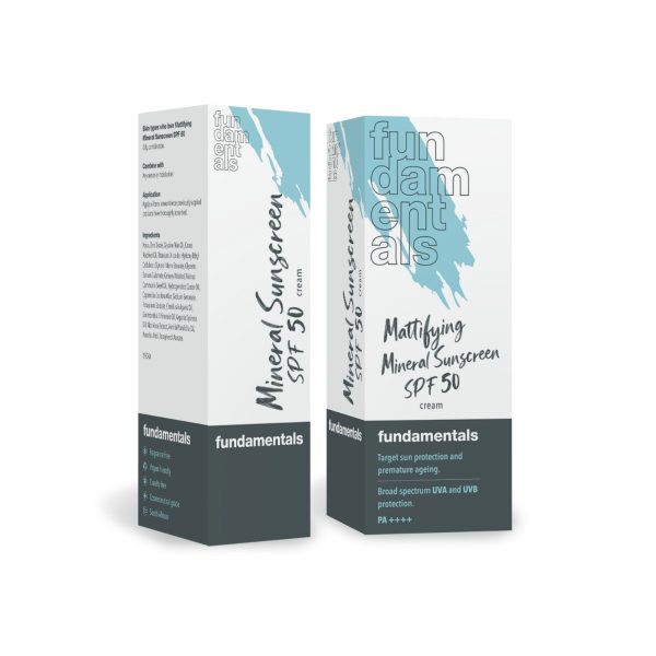 Fundamentals Mattifying Mineral Sunscreen SPF50 cream