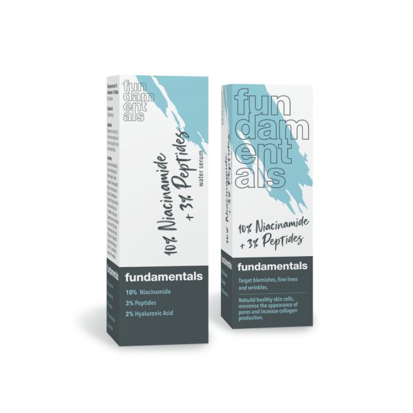 Fundamentals 10% Niacinamide + 3% Peptides serum