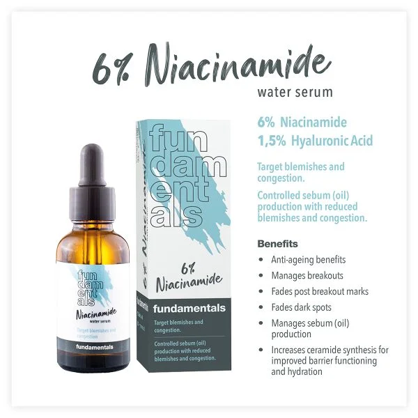 Fundamentals 6% Niacinamide serum