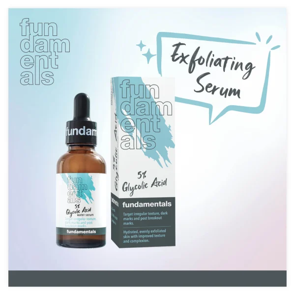 Fundamentals Skincare 5% Glycolic Acid Water Serum