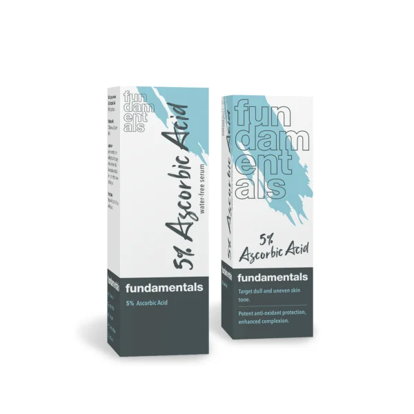 Fundamentals Skincare 5% Ascorbic Acid, Targets dull and uneven skin tone